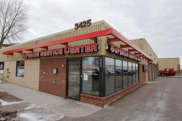 exterior image of superior service center