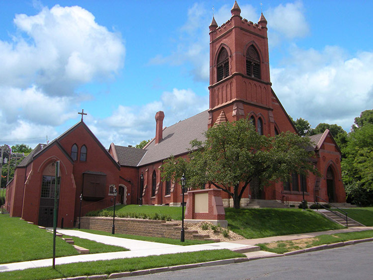 Exterior image of The Church of the Ascension