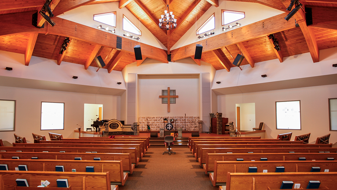 interior image of Southtown Baptist Church